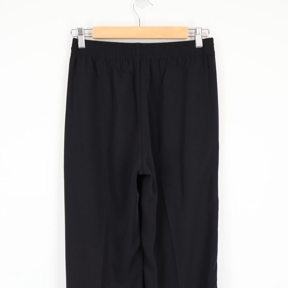 Madewell Pull-On Bootcut Track Pant Jet Black Stripe Size Small NWT - Picture 8 of 10